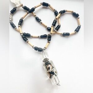 Gold dust in a bottle necklace! Authentic Hawaii necklace!